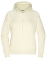 Dames Hooded Sweater Daiber Lounge Vanilla